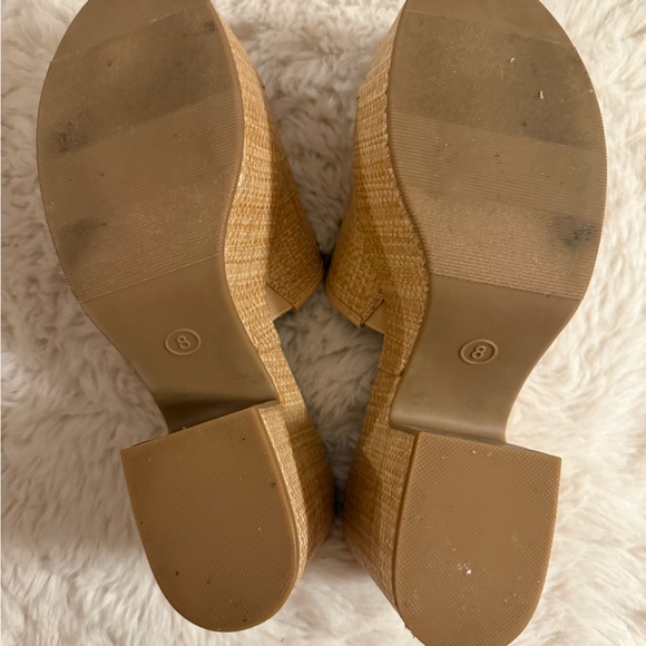A New Day Women's Beige Woven Mules - Picture 4 of 4